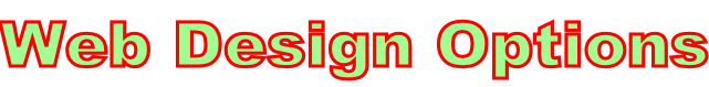 Web Design Options