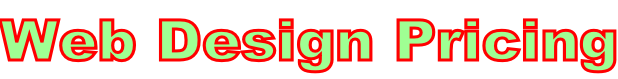 Web Design Pricing